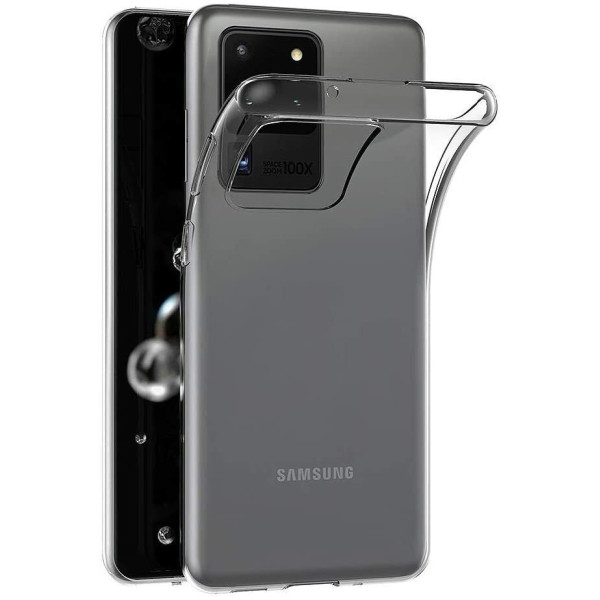 Coque Silicone Ultra Slim Samsung Galaxy S20 Ultra - Transparente