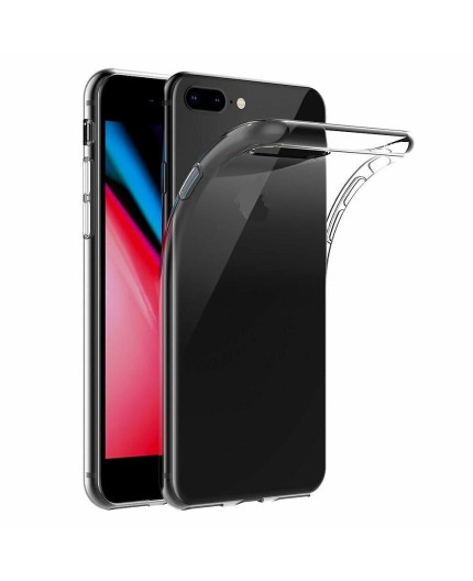 Coque Silicone Ultra Slim IPhone 7 Plus et 8 Plus - Transparente