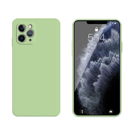 Coque Sillicone avec Protection optique iPhone 11 Pro Max - Vert Matcha
