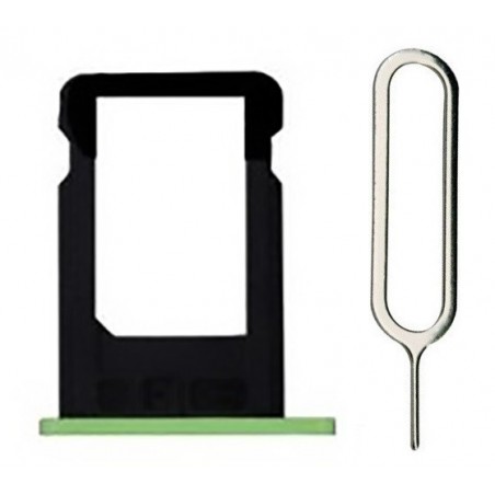 TIROIR SIM POUR IPHONE 5C VERT