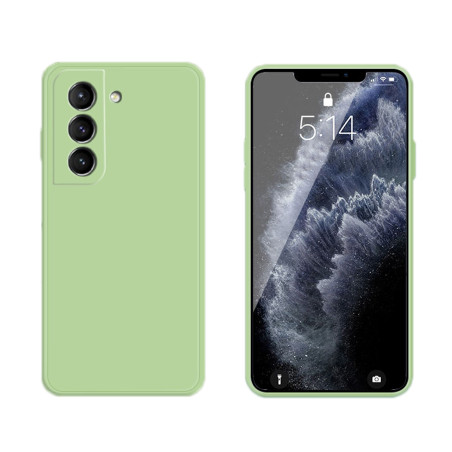 Coque Sillicone avec Protection optique Samsung Galaxy S21 Plus (G986B) - Vert Matcha