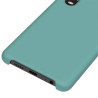 Coque Silicone Gomme Intérieur Façon Velours Huawei P30 - Bleu Méditerranée