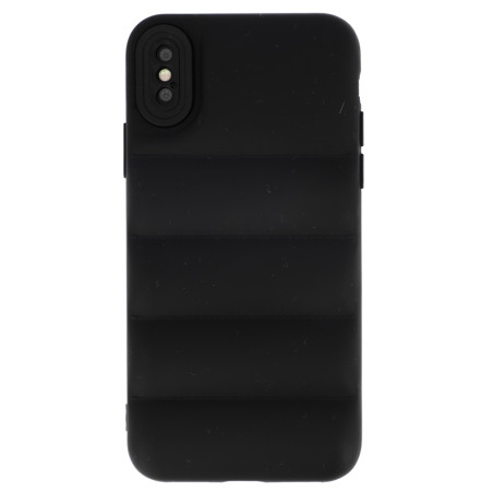 Coque Matelassée iPhone X et XS - Noir