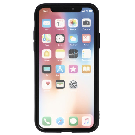 Coque Matelassée iPhone X et XS - Noir