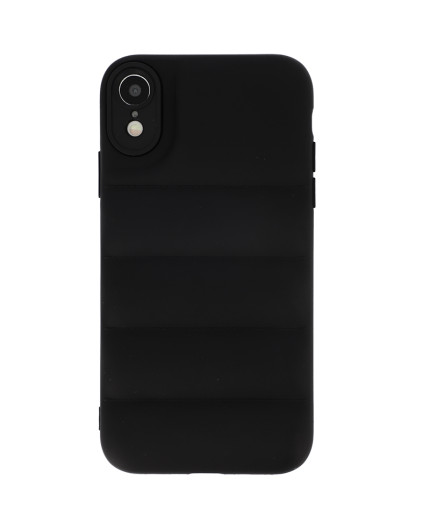 Coque Matelassée iPhone XR - Noir
