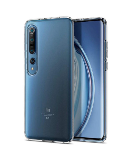 Coque Silicone Ultra Slim Xiaomi Mi 10 et Mi 10 Pro - Transparente