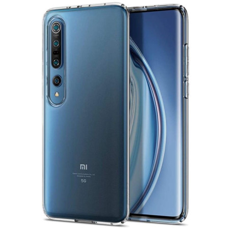 Coque Silicone Ultra Slim Xiaomi Mi 10 et Mi 10 Pro - Transparente