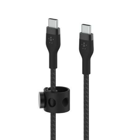 Belkin Câble Tressé Boost Charge Pro Flex USB-C vers USB-C (charge rapide) 1 Mètre - Noir