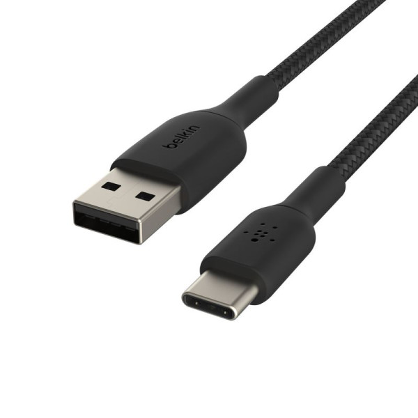 Belkin Câble Tressé Boost charge USB-C 3 Mètres - Noir