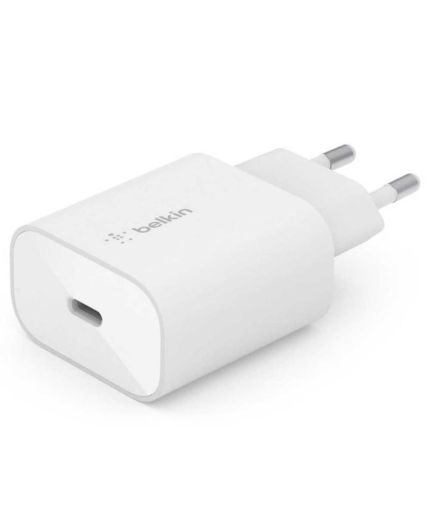 Belkin Chargeur Boost Charge USB-C (25 W) - Blanc