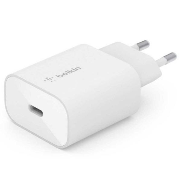 Belkin Chargeur Boost Charge USB-C (25 W) - Blanc