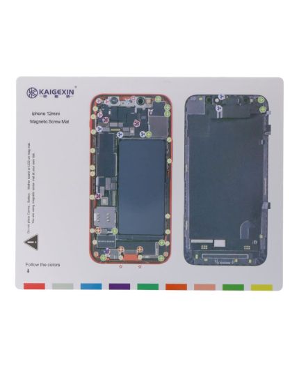 Tapis Magnétique et Patron de Démontage iPhone 12 Mini
