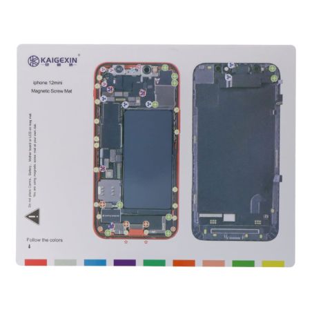 Tapis Magnétique et Patron de Démontage iPhone 12 Mini