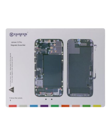 Tapis Magnétique et Patron de Démontage iPhone 12 Pro
