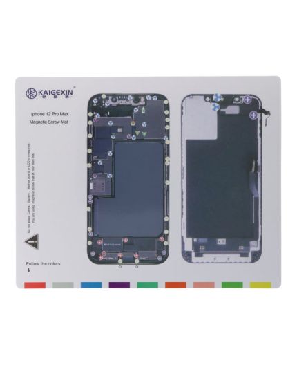 Tapis Magnétique et Patron de Démontage iPhone 12 Pro Max
