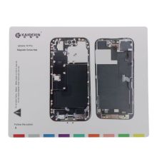 Tapis Magnétique et Patron de Démontage iPhone 14 Pro