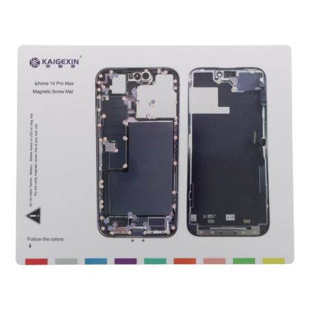 Tapis Magnétique et Patron de Démontage iPhone 14 Pro Max