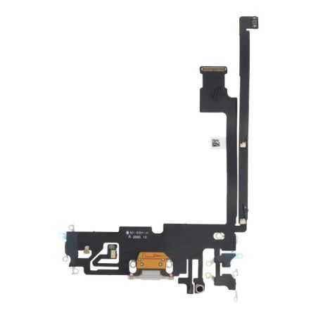 Nappe Connecteur de charge Lightning iPhone 12 Pro Max - Argent