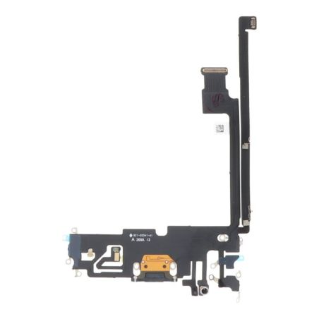 Nappe Connecteur de charge Lightning iPhone 12 Pro Max - Bleu