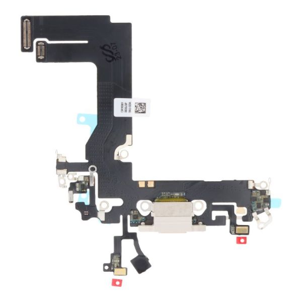 Nappe Connecteur de charge Lightning iPhone 13 Mini - Blanc