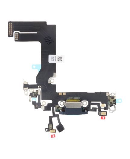 Nappe Connecteur de charge Lightning iPhone 13 Mini - Bleu