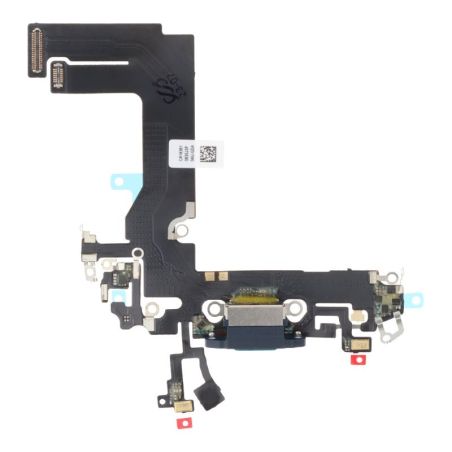 Nappe Connecteur de charge Lightning iPhone 13 Mini - Bleu