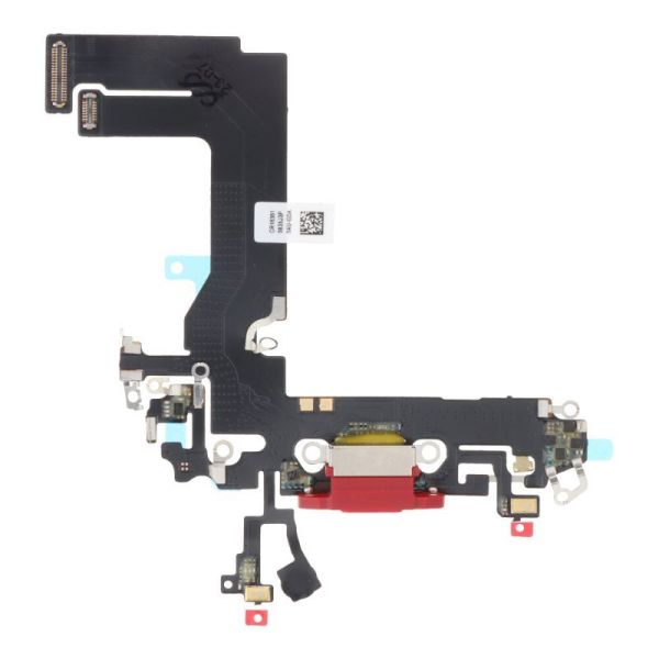 Nappe Connecteur de charge Lightning iPhone 13 Mini - Rouge
