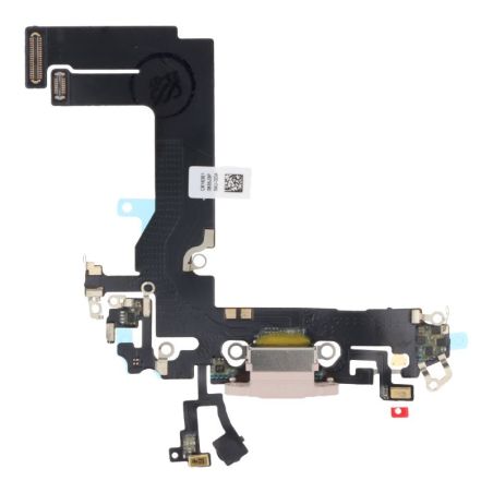Nappe Connecteur de charge Lightning iPhone 13 Mini - Rose
