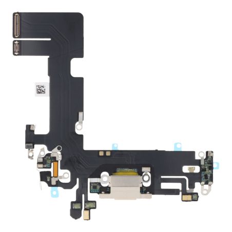 Nappe Connecteur de charge Lightning iPhone 13 - Blanc