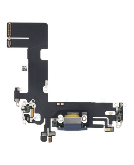 Nappe Connecteur de charge Lightning iPhone 13 - Bleu