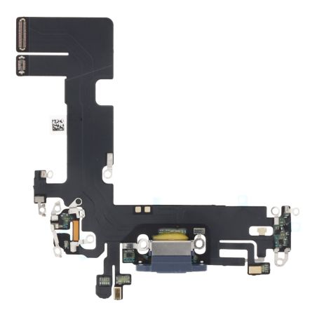 Nappe Connecteur de charge Lightning iPhone 13 - Bleu