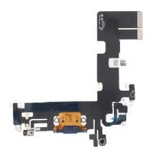 Nappe Connecteur de charge Lightning iPhone 13 - Bleu