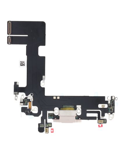 Nappe Connecteur de charge Lightning iPhone 13 - Rose