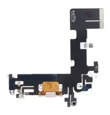 Nappe Connecteur de charge Lightning iPhone 13 - Rose