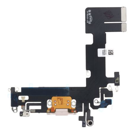 Nappe Connecteur de charge Lightning iPhone 13 - Rose