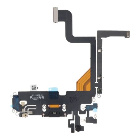 Nappe Connecteur de charge Lightning iPhone 13 Pro - Noir