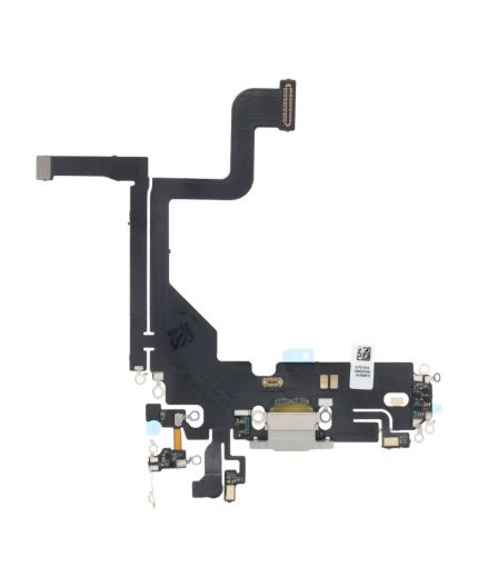 Nappe Connecteur de charge Lightning iPhone 13 Pro - Blanc