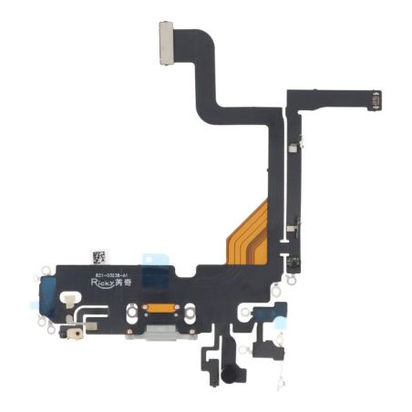 Nappe Connecteur de charge Lightning iPhone 13 Pro - Blanc