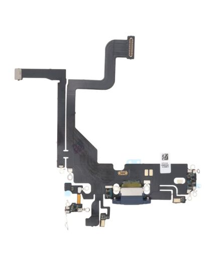 Nappe Connecteur de charge Lightning iPhone 13 Pro - Bleu