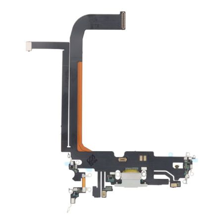 Nappe Connecteur de charge Lightning iPhone 13 Pro Max - Blanc