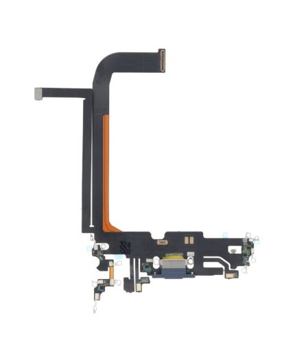 Nappe Connecteur de charge Lightning iPhone 13 Pro Max - Bleu