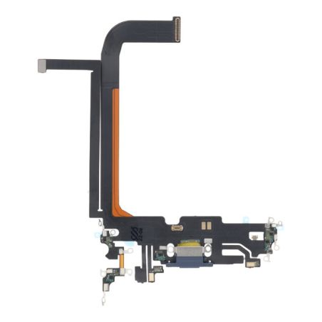 Nappe Connecteur de charge Lightning iPhone 13 Pro Max - Bleu