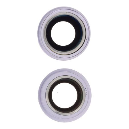 Lentille caméra arrière avec contour iPhone 14 et 14 Plus - Mauve