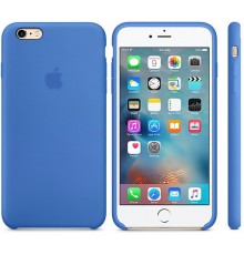 COQUE APPLE SILICONE IPHONE 6 S / 6 BLEU ROYAL