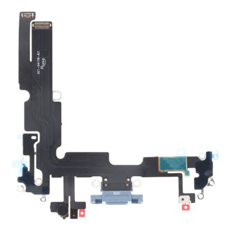Nappe Connecteur de charge Lightning iPhone 14 Plus - Bleu