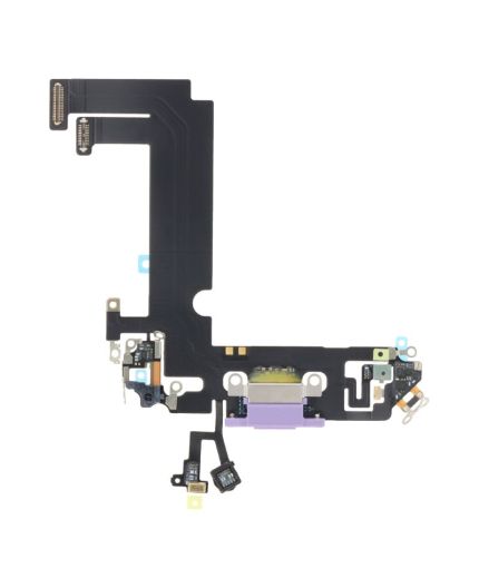 Nappe Connecteur de charge Lightning iPhone 12 Mini - Violet