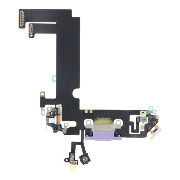 Nappe Connecteur de charge Lightning iPhone 12 Mini - Violet