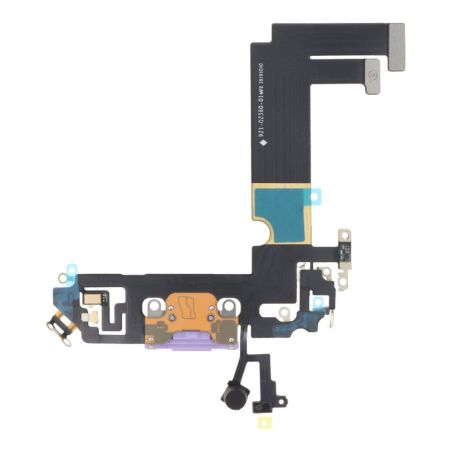 Nappe Connecteur de charge Lightning iPhone 12 Mini - Violet