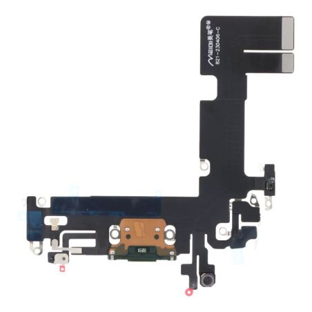 Nappe Connecteur de charge Lightning iPhone 13 - Vert