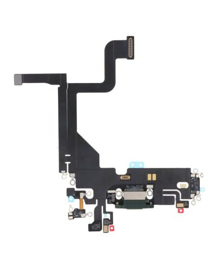 Nappe Connecteur de charge Lightning iPhone 13 Pro - Vert